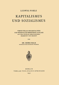 Abbildung von: Kapitalismus und Sozialismus - Springer