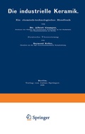 Cover: Die industrielle Keramik - Springer