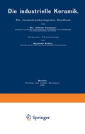 Cover: Die industrielle Keramik - Springer