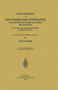 Abbildung von: Grundriss der Histologie und Mikroskopischen Anatomie des Menschen - Springer