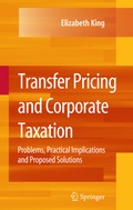 Cover: Transfer Pricing and Corporate Taxation - Springer
