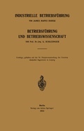 Cover: Industrielle Betriebsf&uuml;hrung - Springer