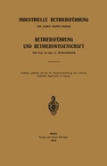 Cover: Industrielle Betriebsf&uuml;hrung - Springer