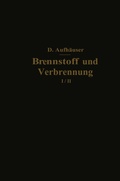 Cover: Brennstoff und Verbrennung - Springer