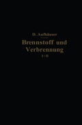 Cover: Brennstoff und Verbrennung - Springer
