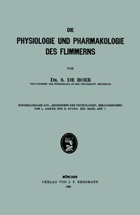Abbildung von: Die Physiologie und Pharmakologie des Flimmerns - Springer