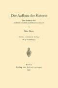 Cover: Der Aufbau der Materie - Springer