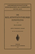 Cover: Die Relativit&auml;tstheorie Einsteins und Ihre Physikalischen Grundlagen - Springer