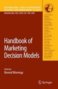 Enlarge image Cover: Handbook of Marketing Decision Models - Springer