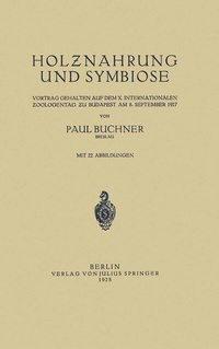 Abbildung von: Holznahrung und Symbiose - Springer