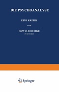 Cover: Die Psychoanalyse - Springer