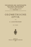 Cover: Geometrische Optik - Springer