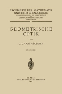 Abbildung von: Geometrische Optik - Springer