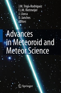 Enlarge image Cover: Advances in Meteoroid and Meteor Science - Springer