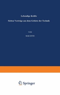Enlarge image Cover: Lebendige Kräfte - Springer