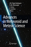 Cover: Advances in Meteoroid and Meteor Science - Springer