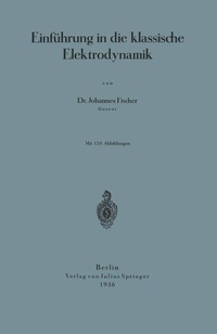 Abbildung von: Einführung in die klassische Elektrodynamik - Springer