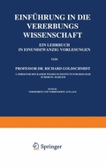 Cover: Einf&uuml;hrung in die Vererbungswissenschaft - Springer