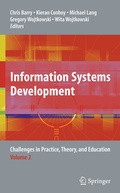 Cover: Information Systems Development - Springer