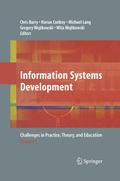 Cover: Information Systems Development - Springer