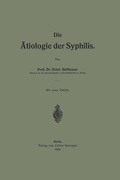 Cover: Die &Auml;tiologie der Syphilis - Springer