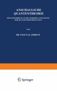 Enlarge image Cover: Anschauliche Quantentheorie - Springer