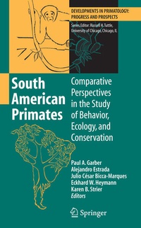 Enlarge image Cover: South American Primates - Springer