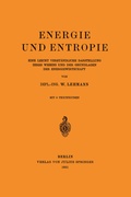Cover: Energie und Entropie - Springer