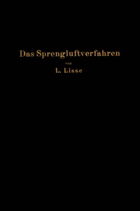 Abbildung von: Das Sprengluftverfahren - Springer