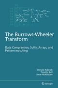 Cover: The Burrows-Wheeler Transform: - Springer