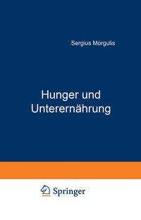 Abbildung von: Hunger und Unterernährung - Springer