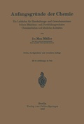 Cover: Anfangsgr&uuml;nde der Chemie - Springer