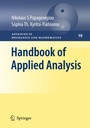Cover: Handbook of Applied Analysis - Springer