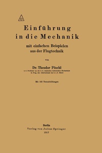Abbildung von: Einführung in die Mechanik mit einfachen Beispielen aus der Flugtechnik - Springer