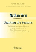 Cover: Granting the Seasons - Springer