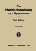 Cover: Die Nachbehandlung nach Operationen - Springer