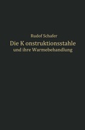 Cover: Die Konstruktionsst&auml;hle und ihre W&auml;rmebehandlung - Springer