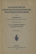 Cover: Ausgew&auml;hlte Chirurgisch-Klinische Krankheitsbilder - Springer