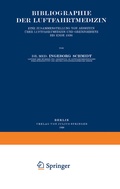 Cover: Bibliographie der Luftfahrtmedizin - Springer