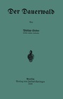 Cover: Der Dauerwald - Springer