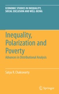Cover: Inequality, Polarization and Poverty - Springer