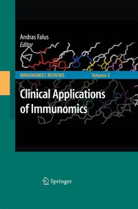 Enlarge image Cover: Clinical Applications of Immunomics - Springer
