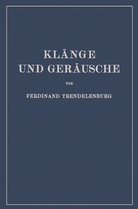 Abbildung von: Klänge und Geräusche - Springer
