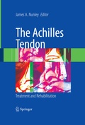 Cover: The Achilles Tendon - Springer