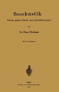 Abbildung von: Bauakustik - Springer