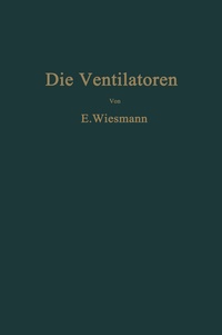 Abbildung von: Die Ventilatoren - Springer