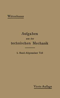Abbildung von: Aufgaben aus der Technischen Mechanik - Springer