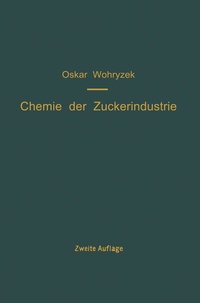 Abbildung von: Chemie der Zuckerindustrie - Springer
