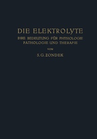Abbildung von: Die Elektrolyte - Springer