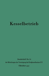 Abbildung von: Kesselbetrieb - Springer